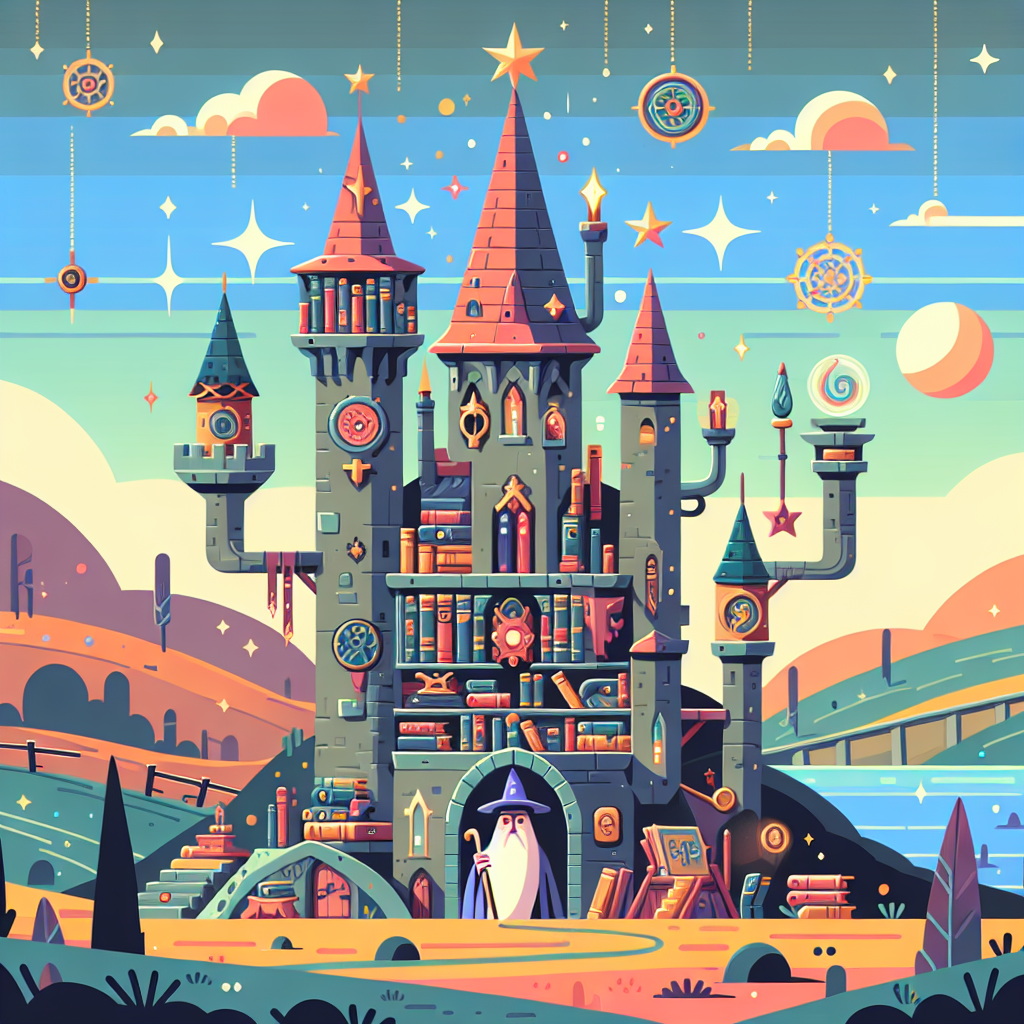 Adventure In Wizard's Tower Paint By Number