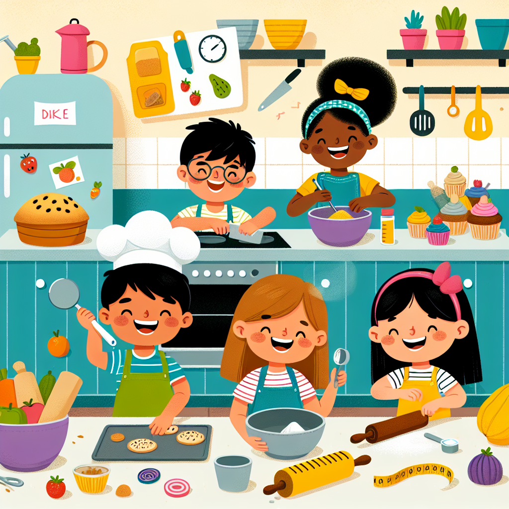 Cheerful Cooking Class Paint By Number