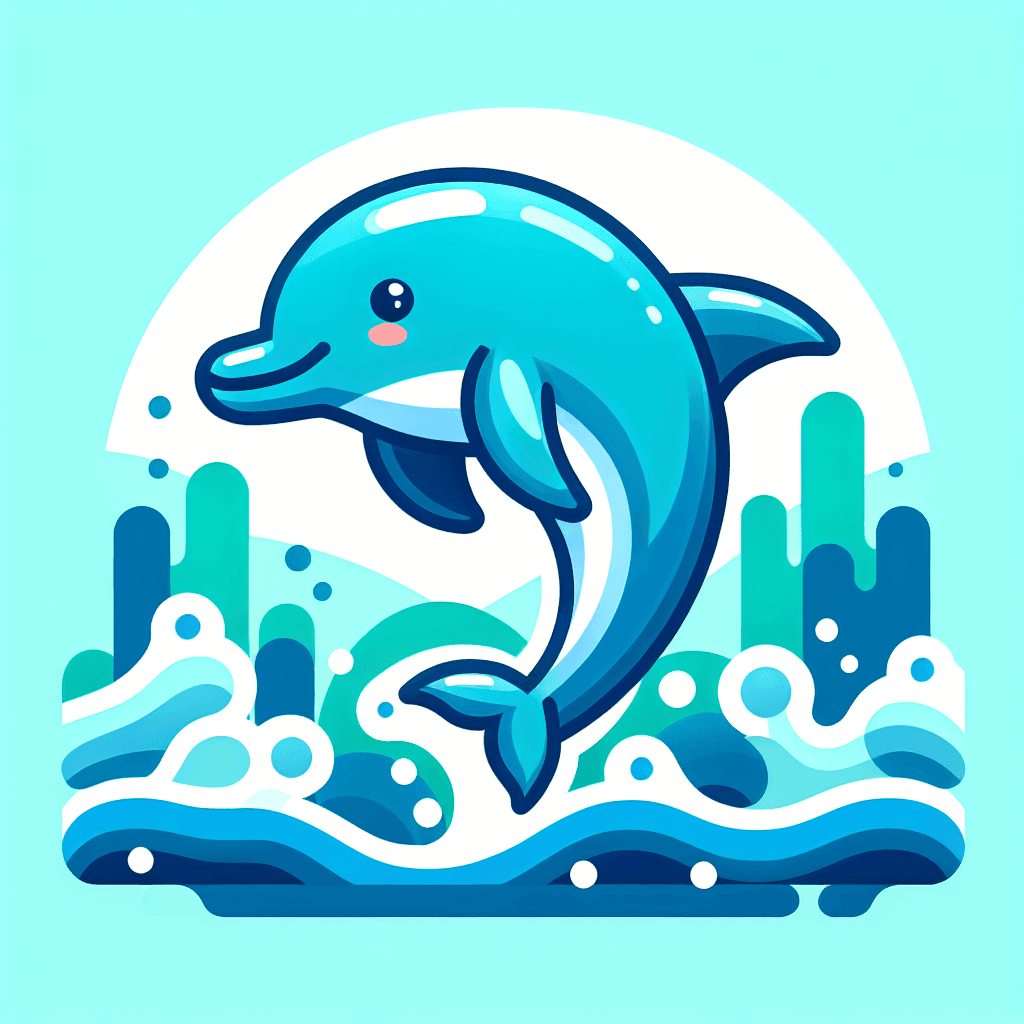 Dapper Dolphin Paint By Number