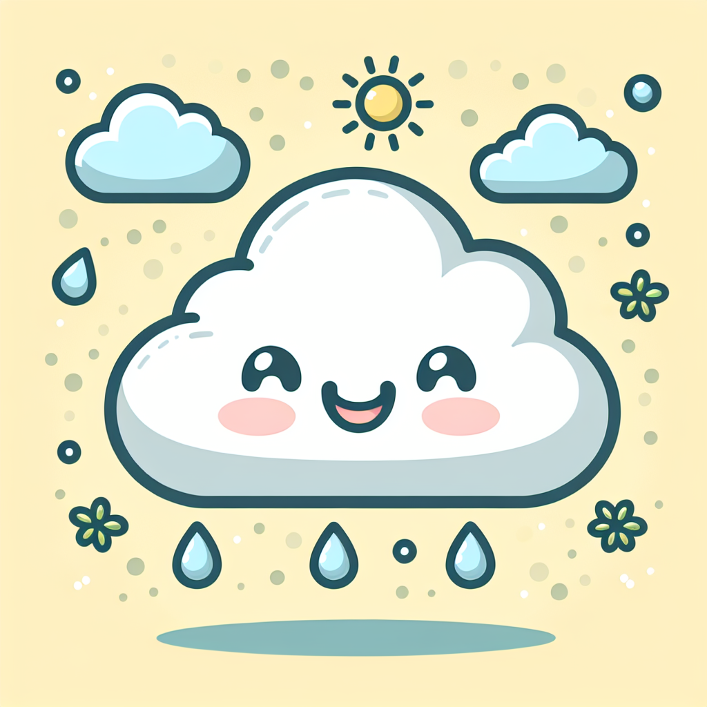 Joyful Little Cloud Numbered Painting Kits