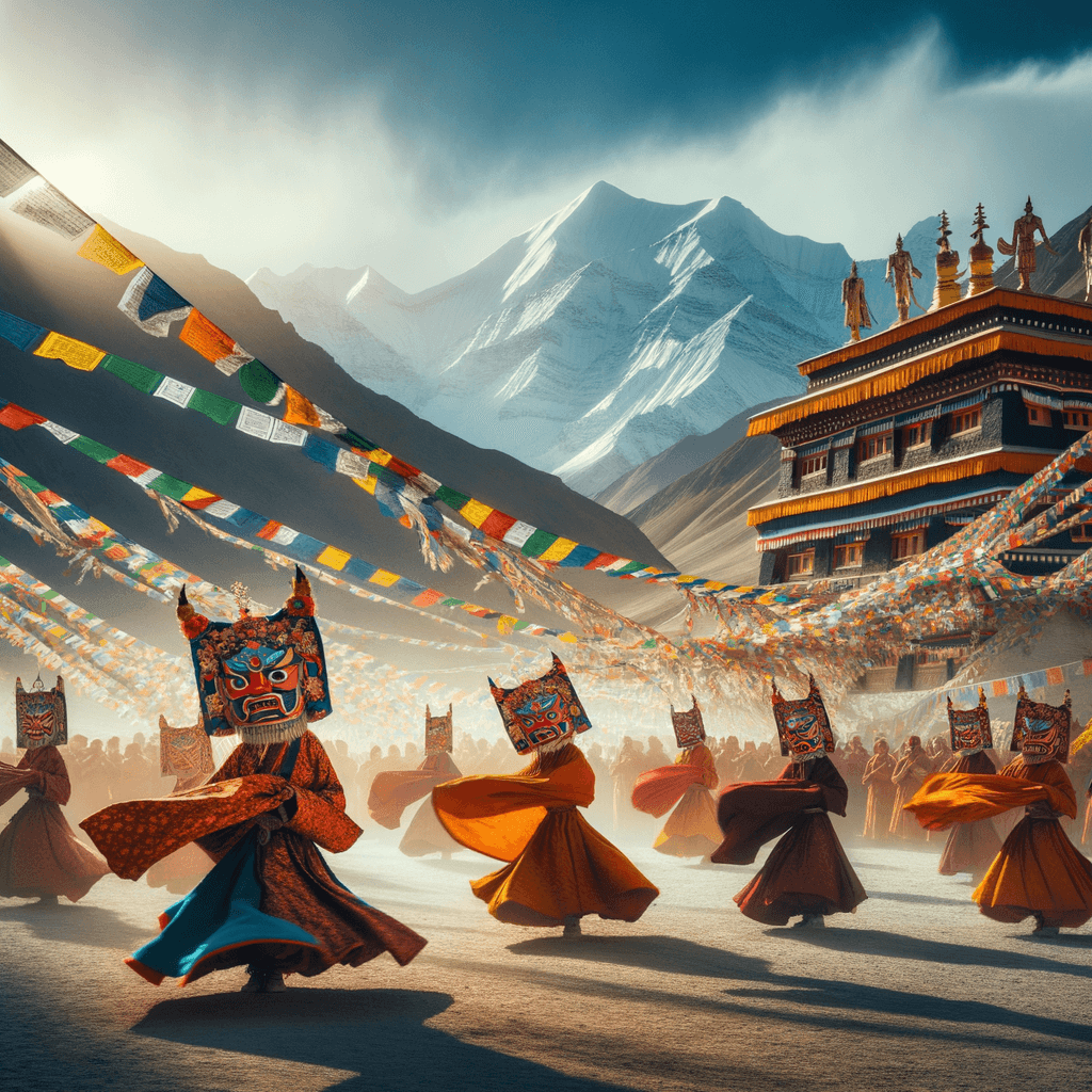 Hemis Festival - Leh Painting By Numbers Kit