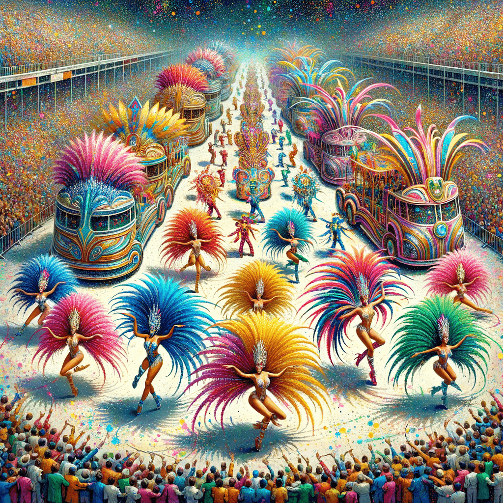 Rio Carnival - Rio De Janeiro Paint By Numbers