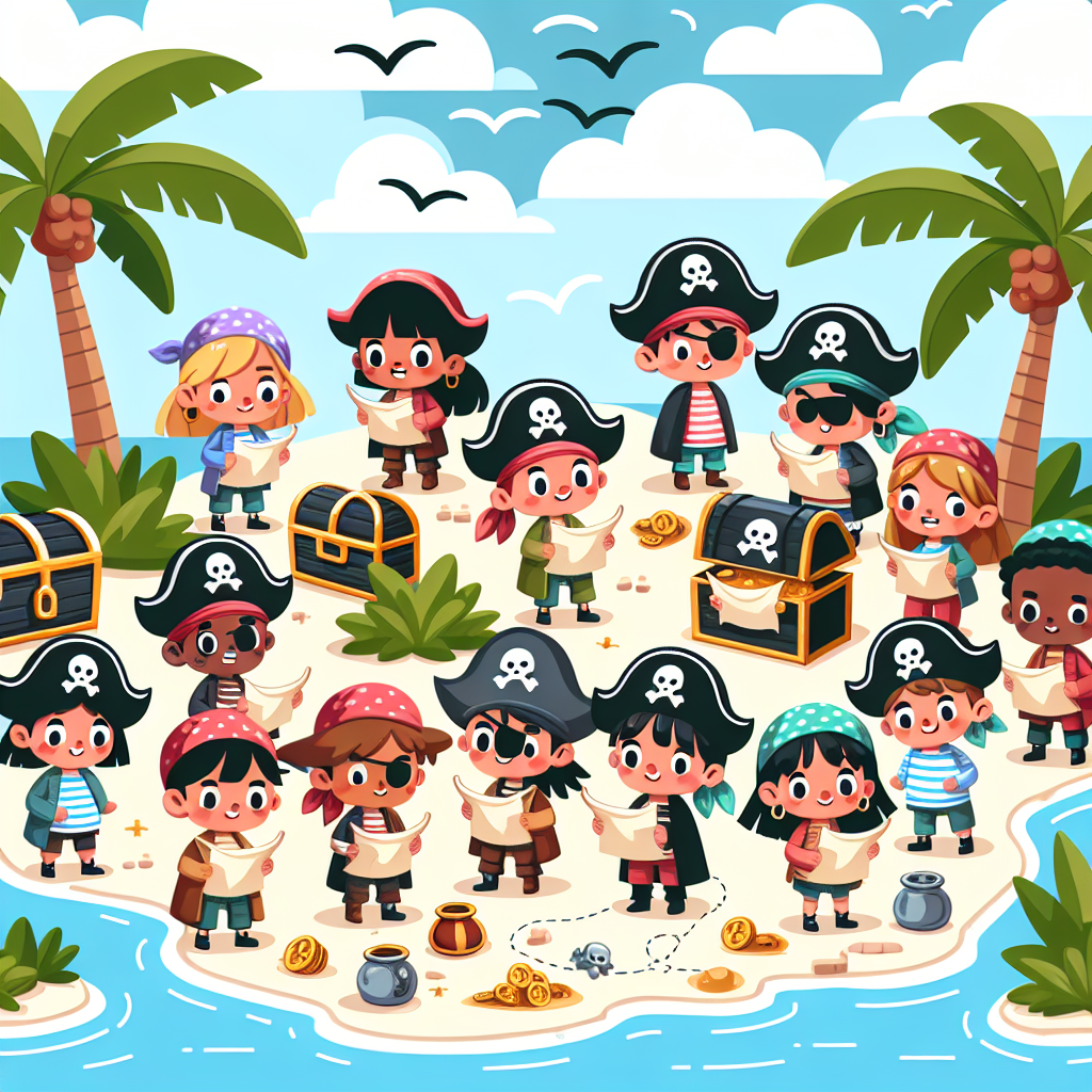 Adventure On Pirate Isle Paint By Numbers Art