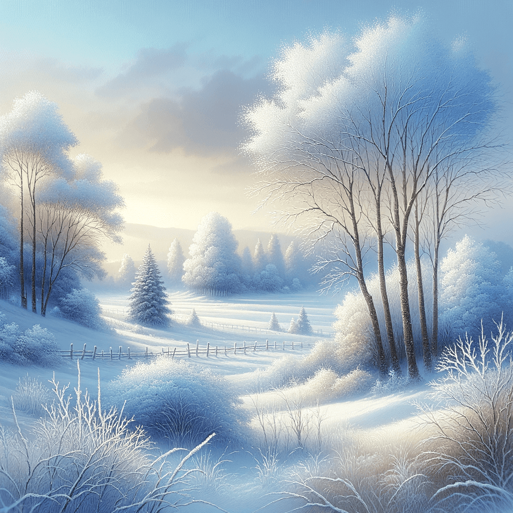 Winter Wonderland Delight Paint By Numbers Art