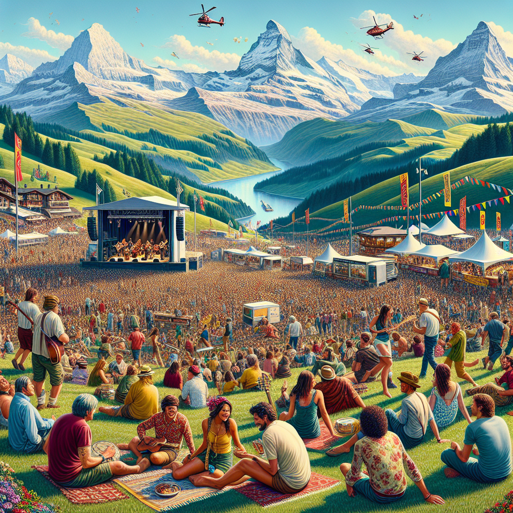 Gurten Festival - Bern, Switzerland Paint By Numbers Kits