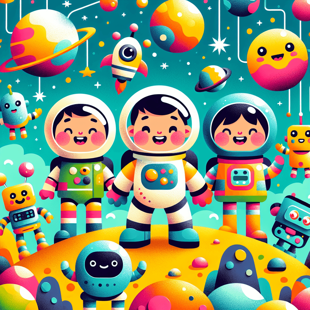 Space Explorer Team Numbered Painting Kits