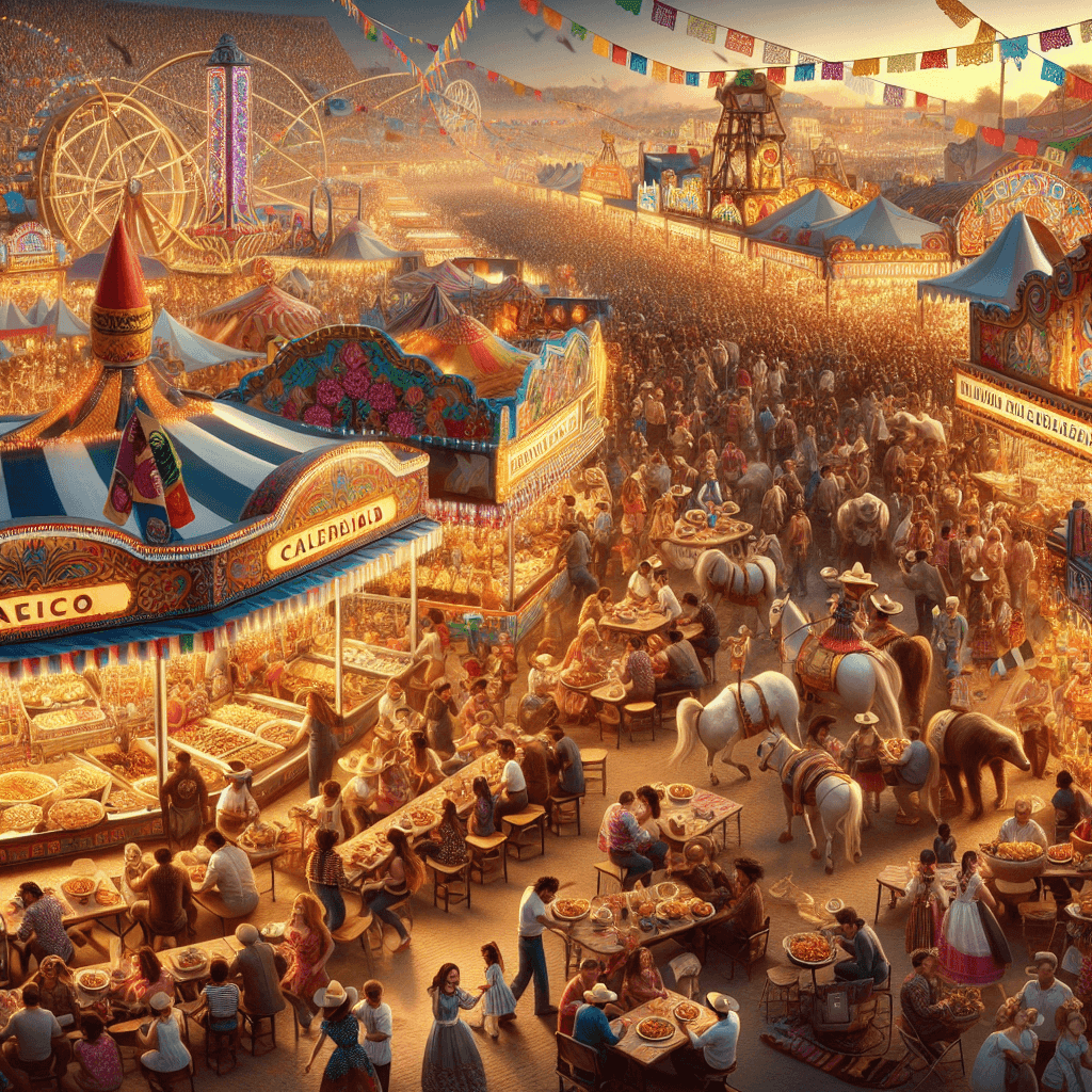 La Feria De San Marcos - Mexico Paint By Color