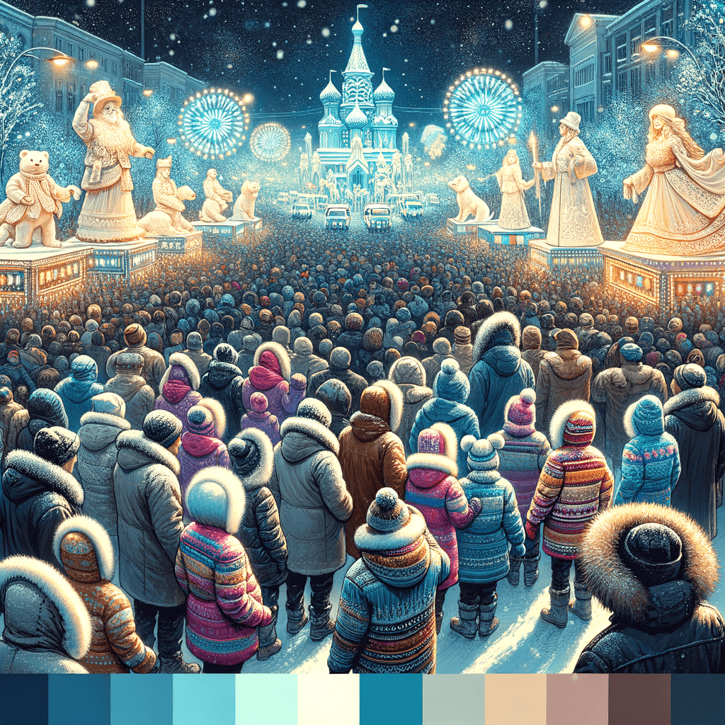 Carnaval De Québec - Canada DIY Paint By Numbers