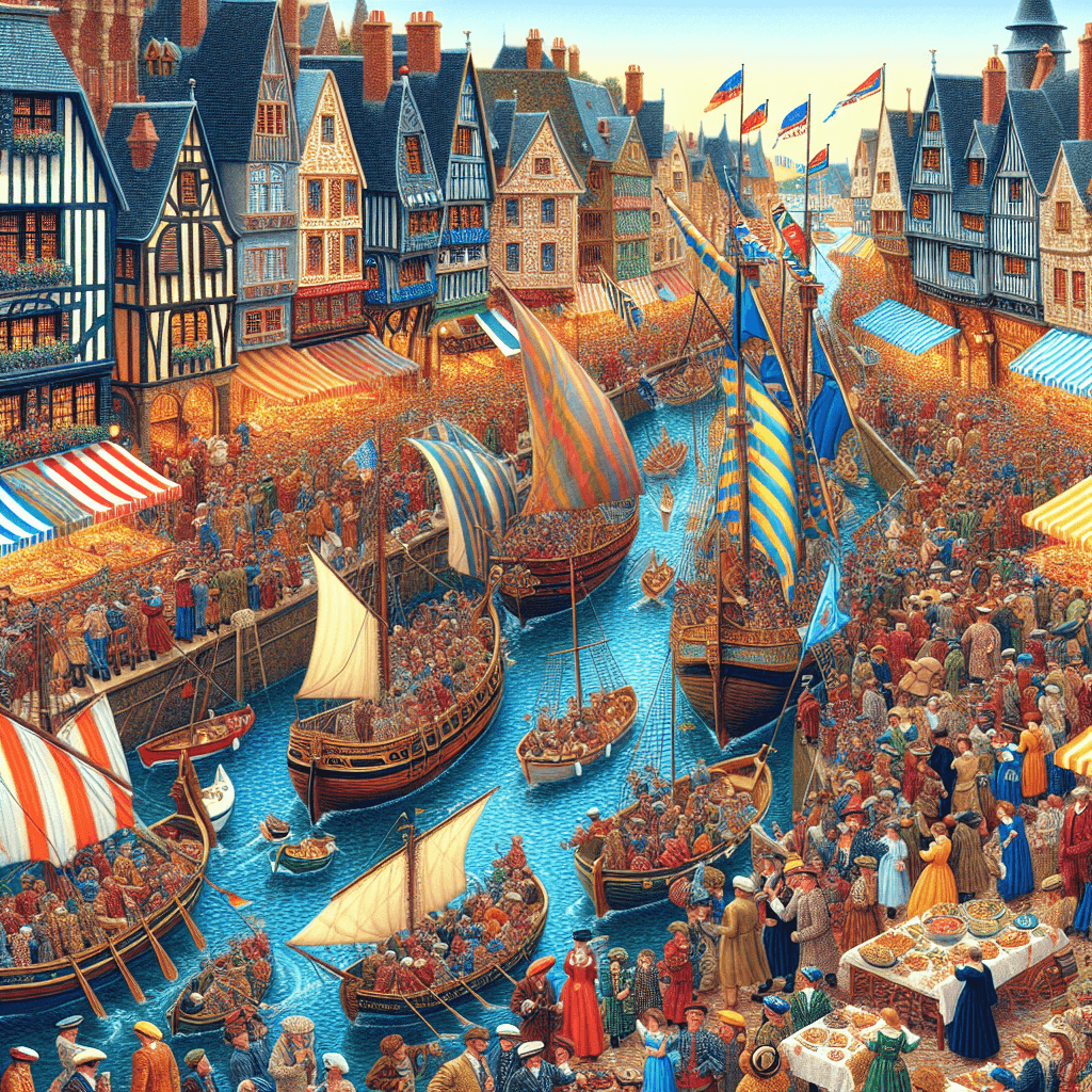 Harbor Festival - France Paint By Number