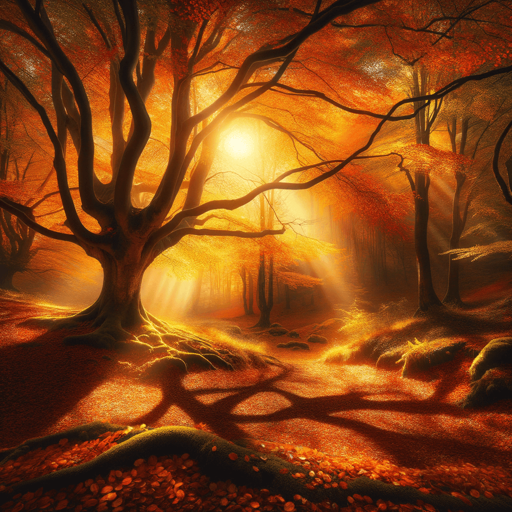 Magical Autumn Glade Painting By Numbers Kit