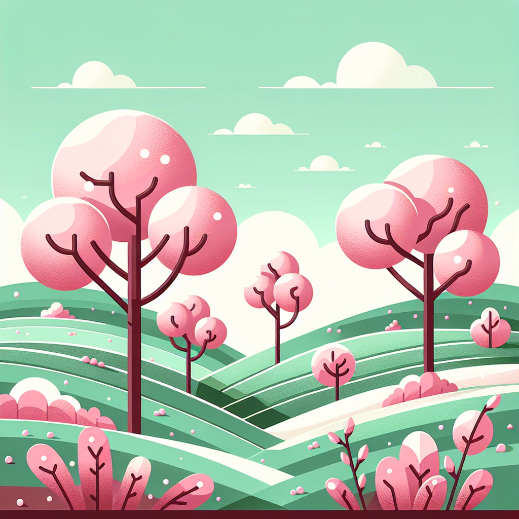 Cheery Cherry Orchard Paint By Color