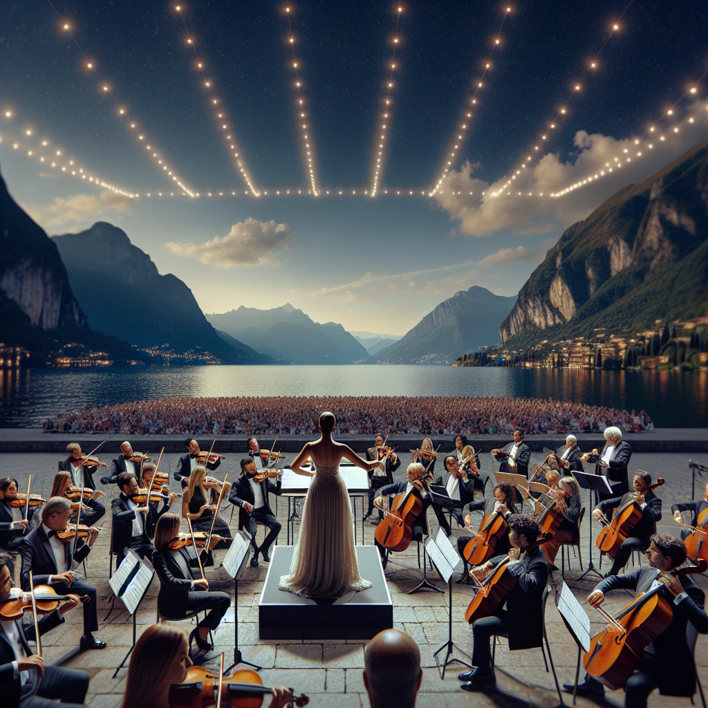 Lugano Festival - Switzerland Paint By Numbers Art