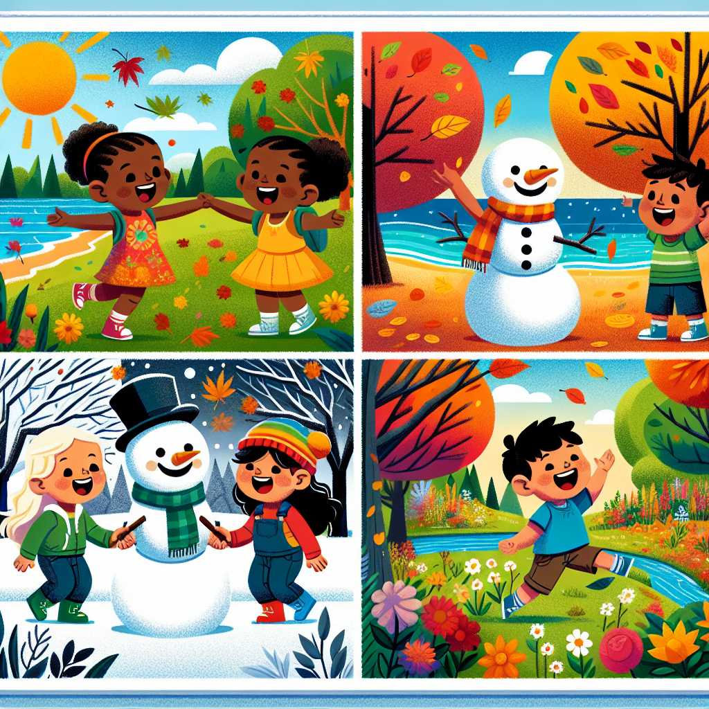 Dazzling Seasonal Changes Paint By Color