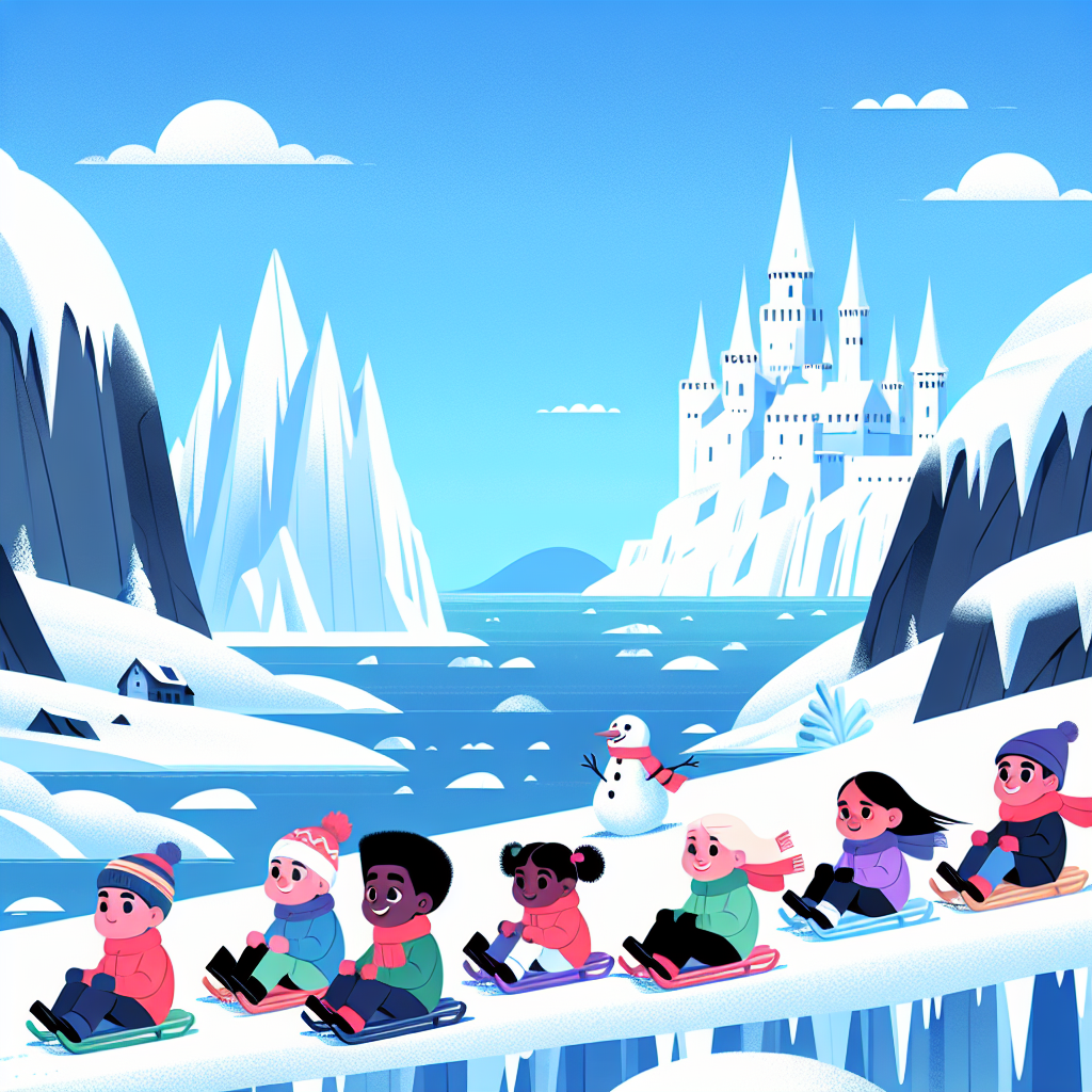 Frozen Fantasy Fjord Paint By Number