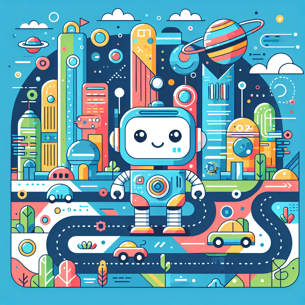 Robot's Discovery Mission Painting Number Kit
