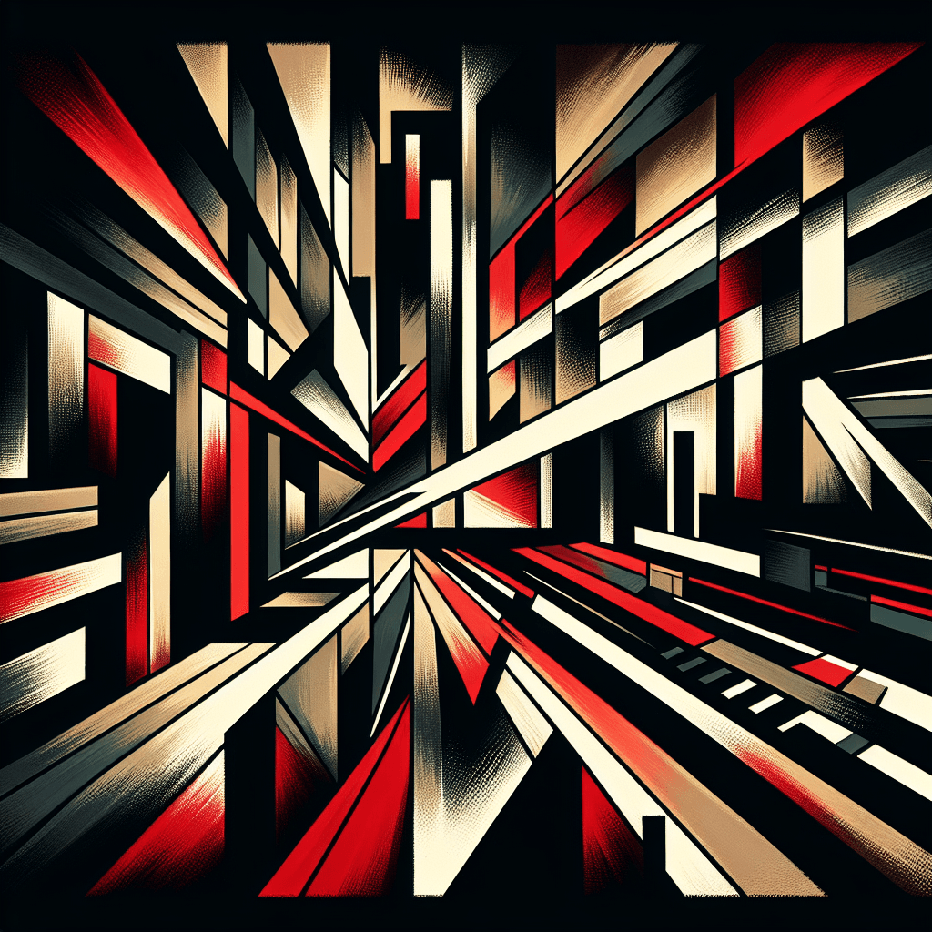 Bold Urban Statement Numbered Painting Kits