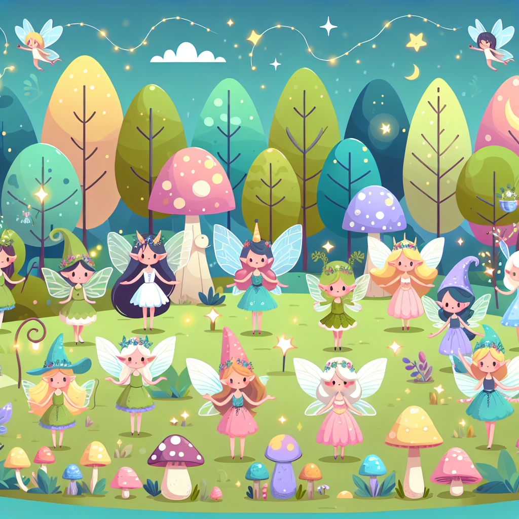 Enchanted Fairyland Quest DIY Paint By Numbers