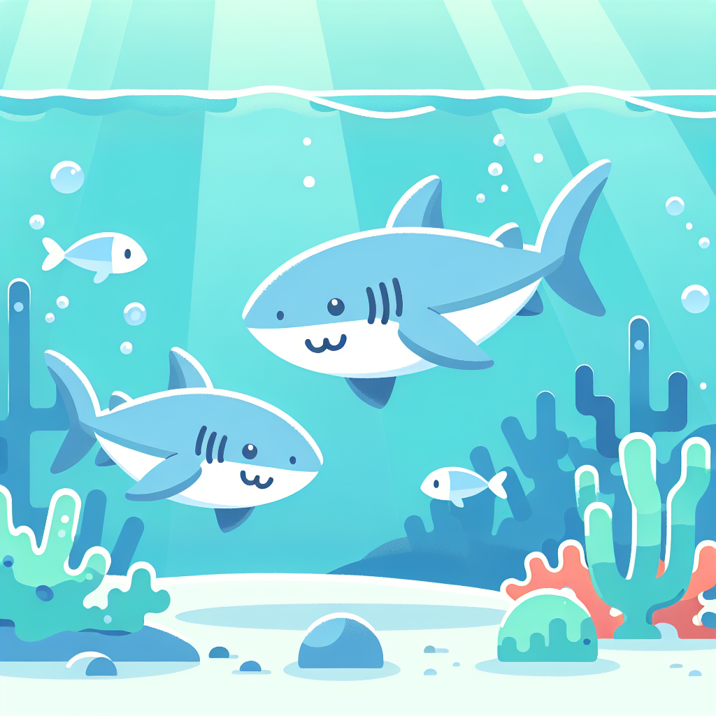 Shy Sharks Paint By Numbers Kits