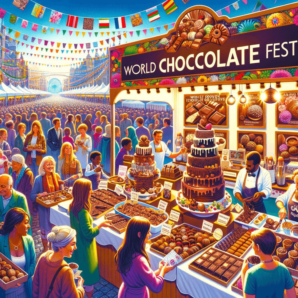 World Chocolate Festival - UK Paint By Numbers Kits