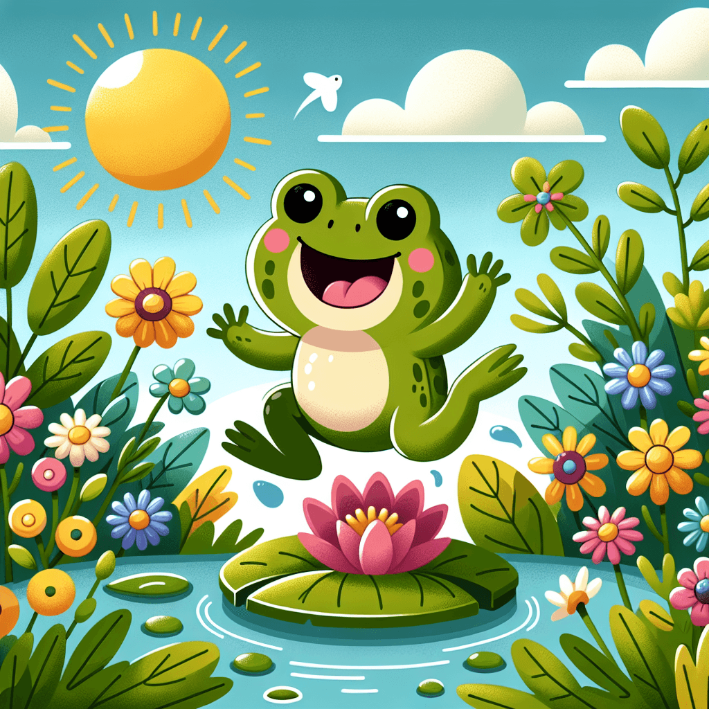Curious Garden Toad Paint By Numbers