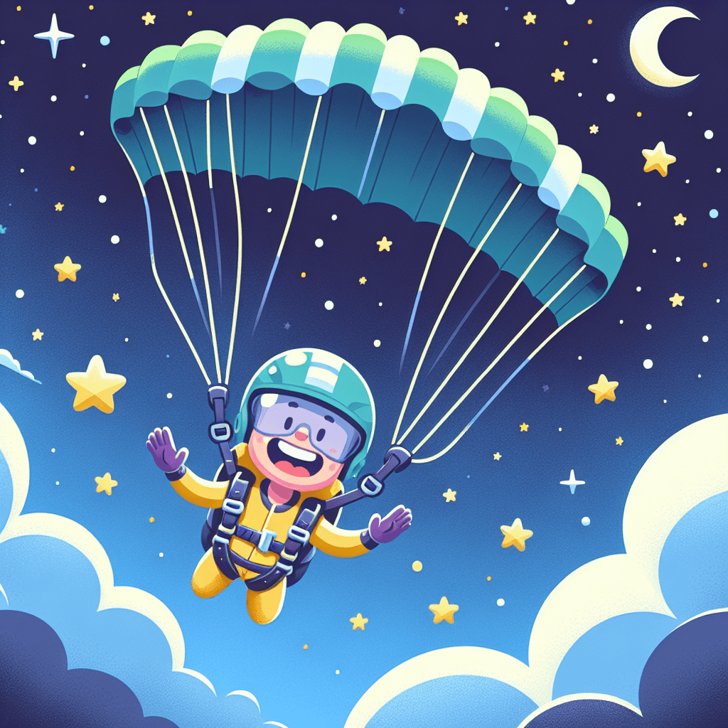 Starry Night Skydive Paint By Number