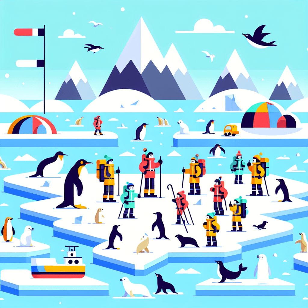 Polar Explorers Expedition Paint By Number