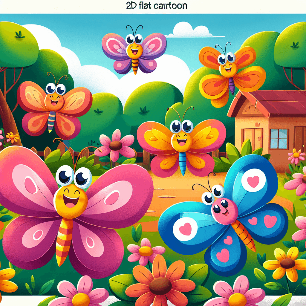 Charming Butterfly Dance Paint By Numbers Kits