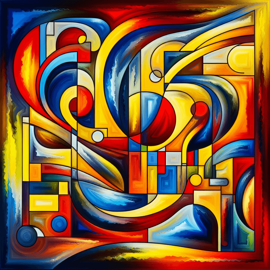 Joyful Dance Of Colors Painting Number Kit