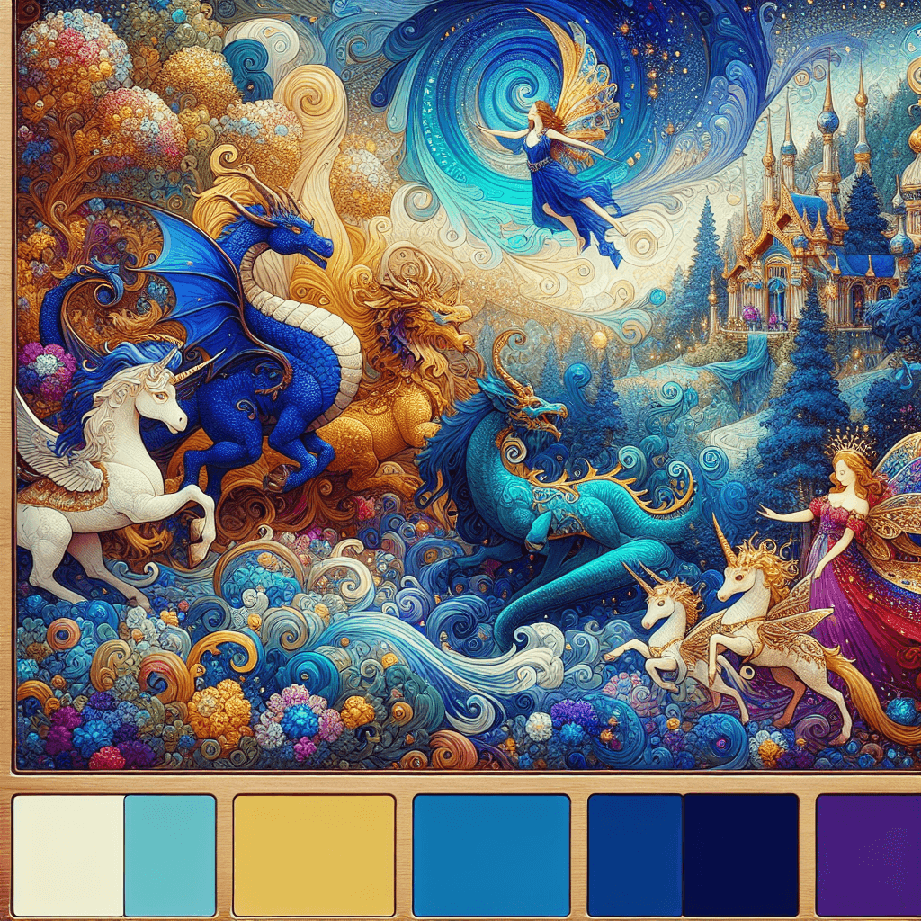 Royal Whimsy DIY Paint By Numbers