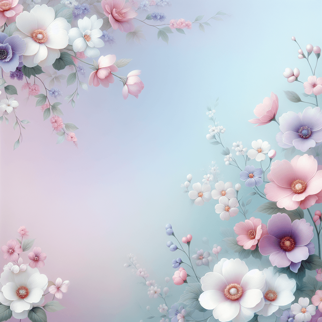 Ethereal Floral Whispers Paint By Number
