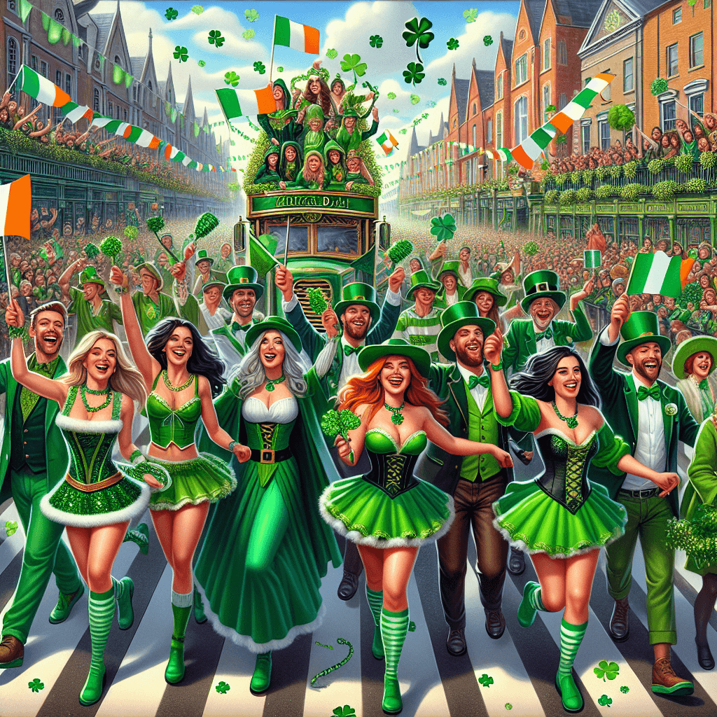 Shamrock Festival - Ireland Number Painting
