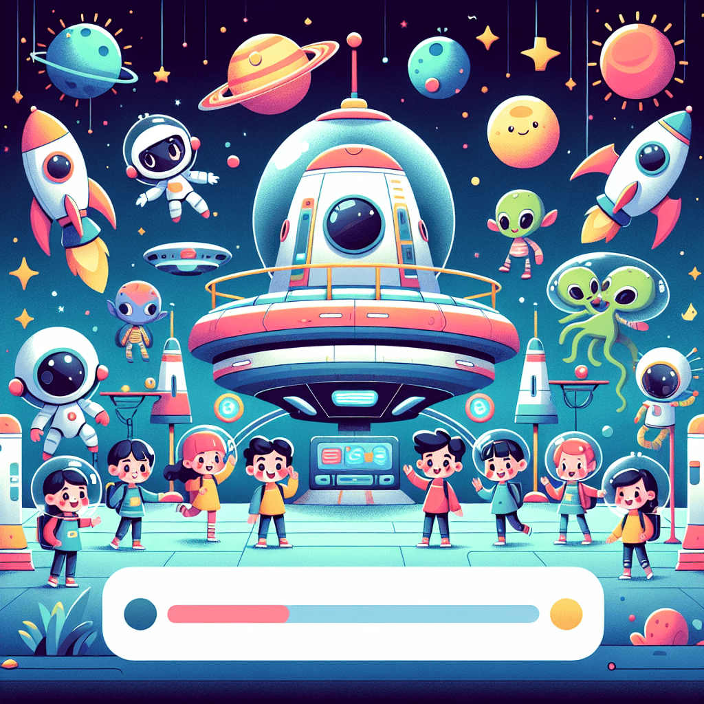 Space Station Quest Paint By Color