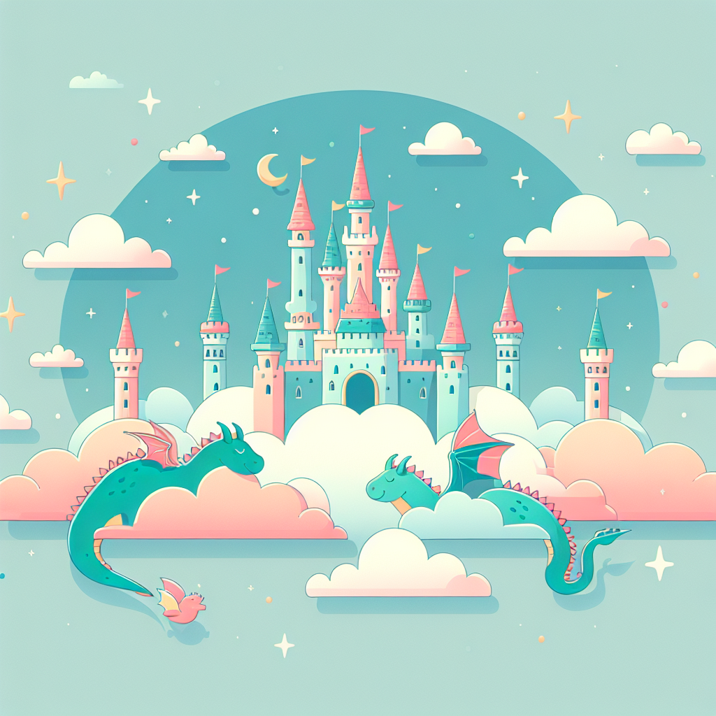Sweet Dreams Cloud Kingdom Paint By Color