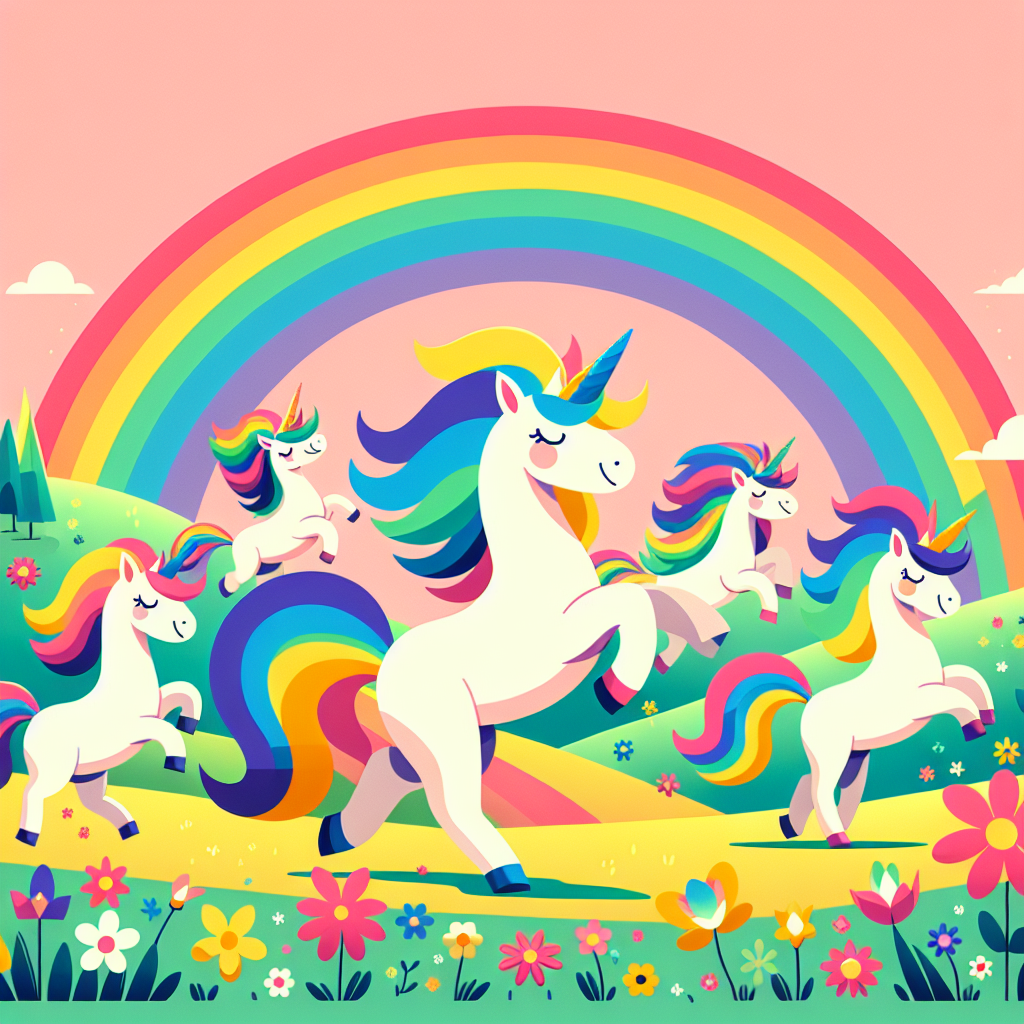 Magic Unicorn Festival Numbered Painting Kits