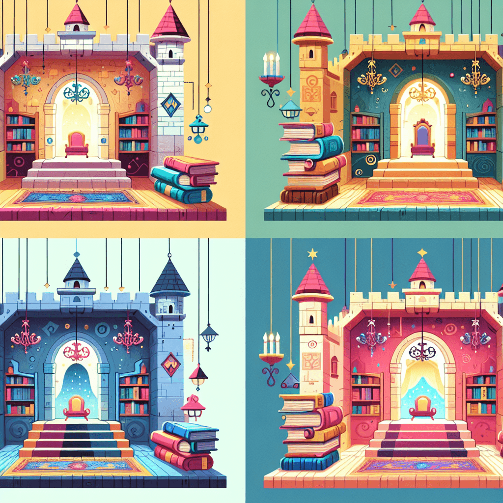 Enchanted Castle Mystery Numbered Painting Kits