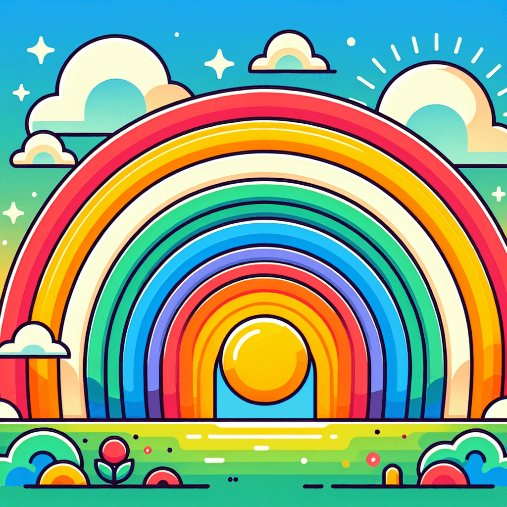 Rainbow Dreams Parade Numbered Painting Kits