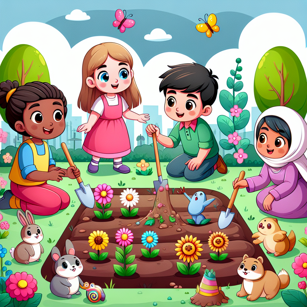 Magical Garden Guardians Number Painting