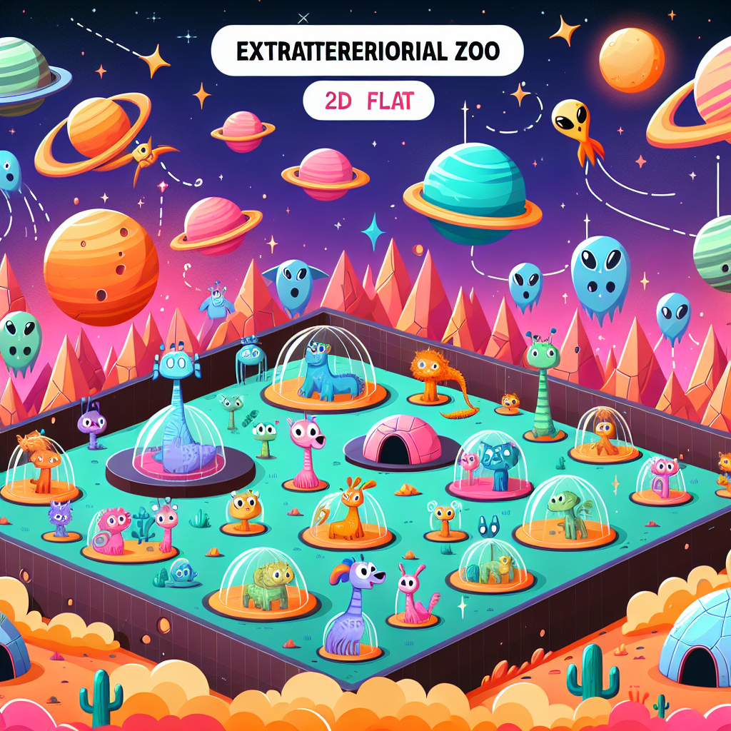 Space Zoo Adventure Paint By Color