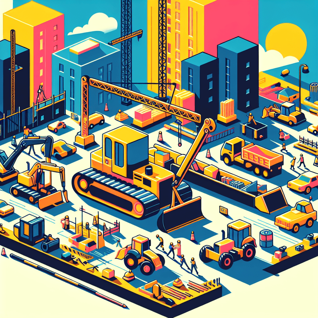 Construction Crew Capers DIY Paint By Numbers