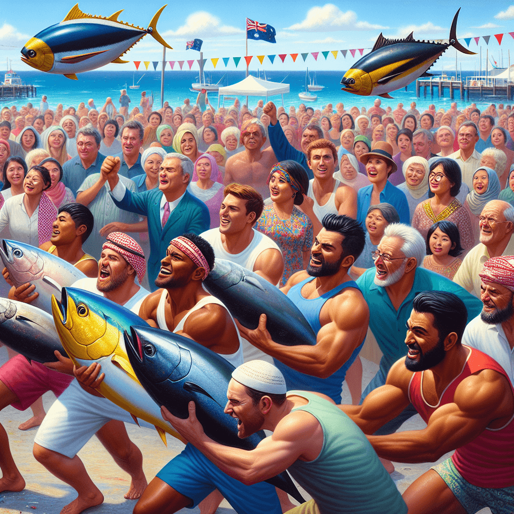 Tunarama Festival - Australia Paint By Color