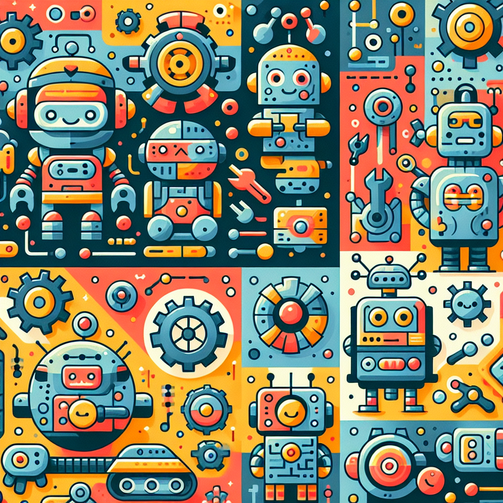 Robotic Wonders DIY Paint By Numbers