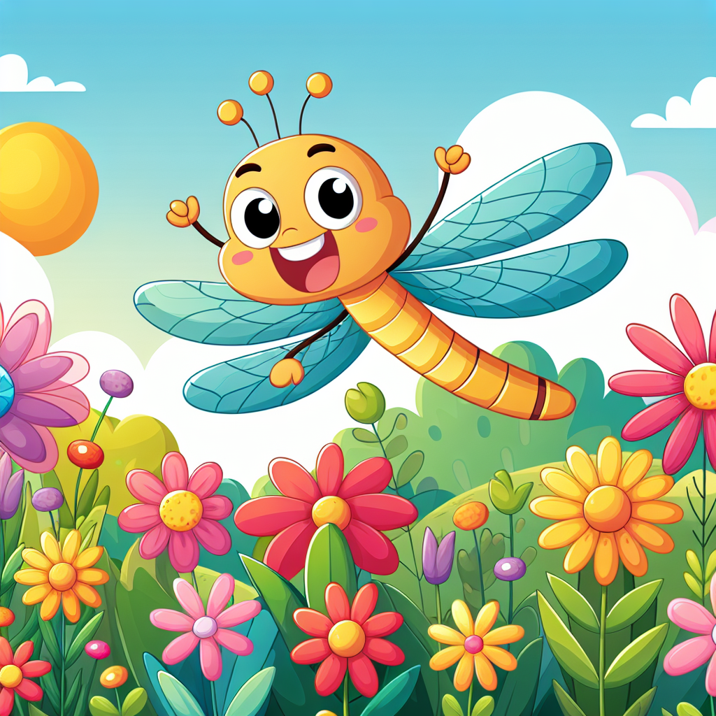 Happy Dragonfly Paint By Numbers Kits