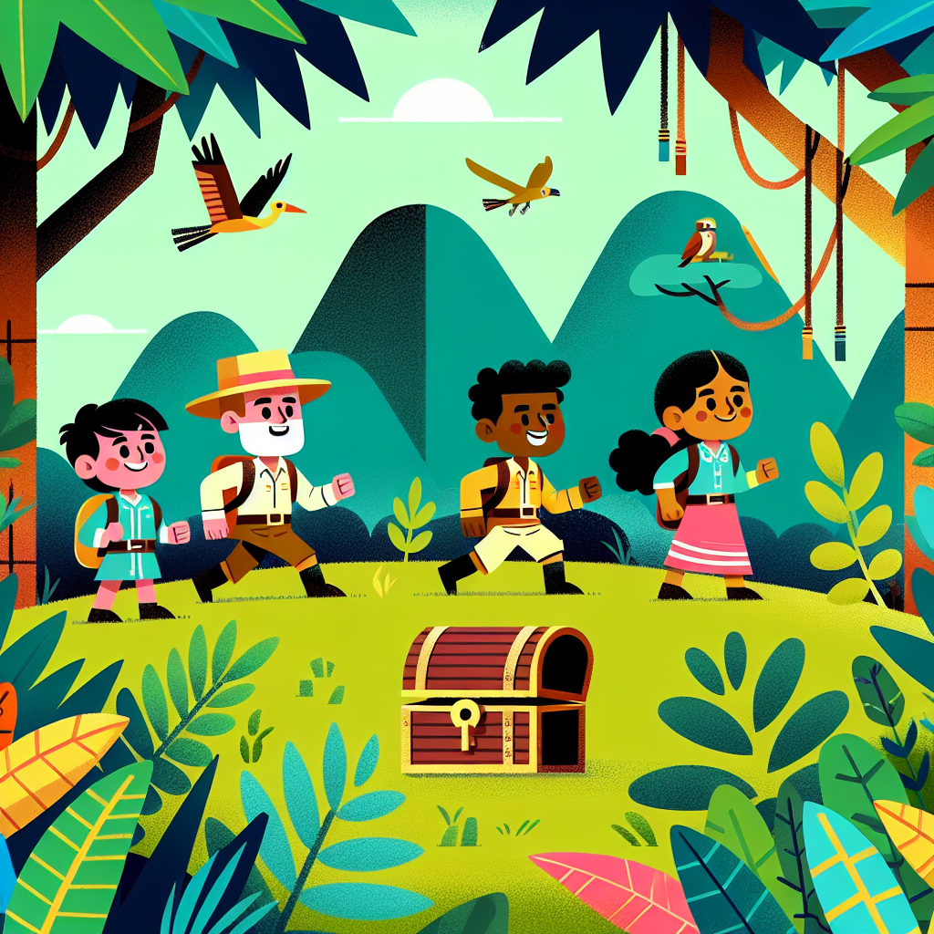 Hidden Jungle Treasures Paint By Numbers