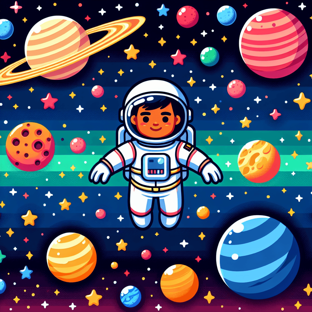 Astronaut's Space Quest Paint By Number