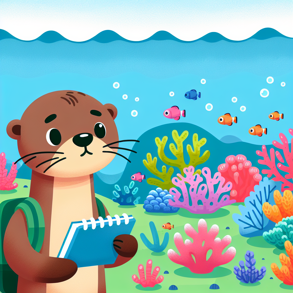 Oceanographer Otter Paint By Color