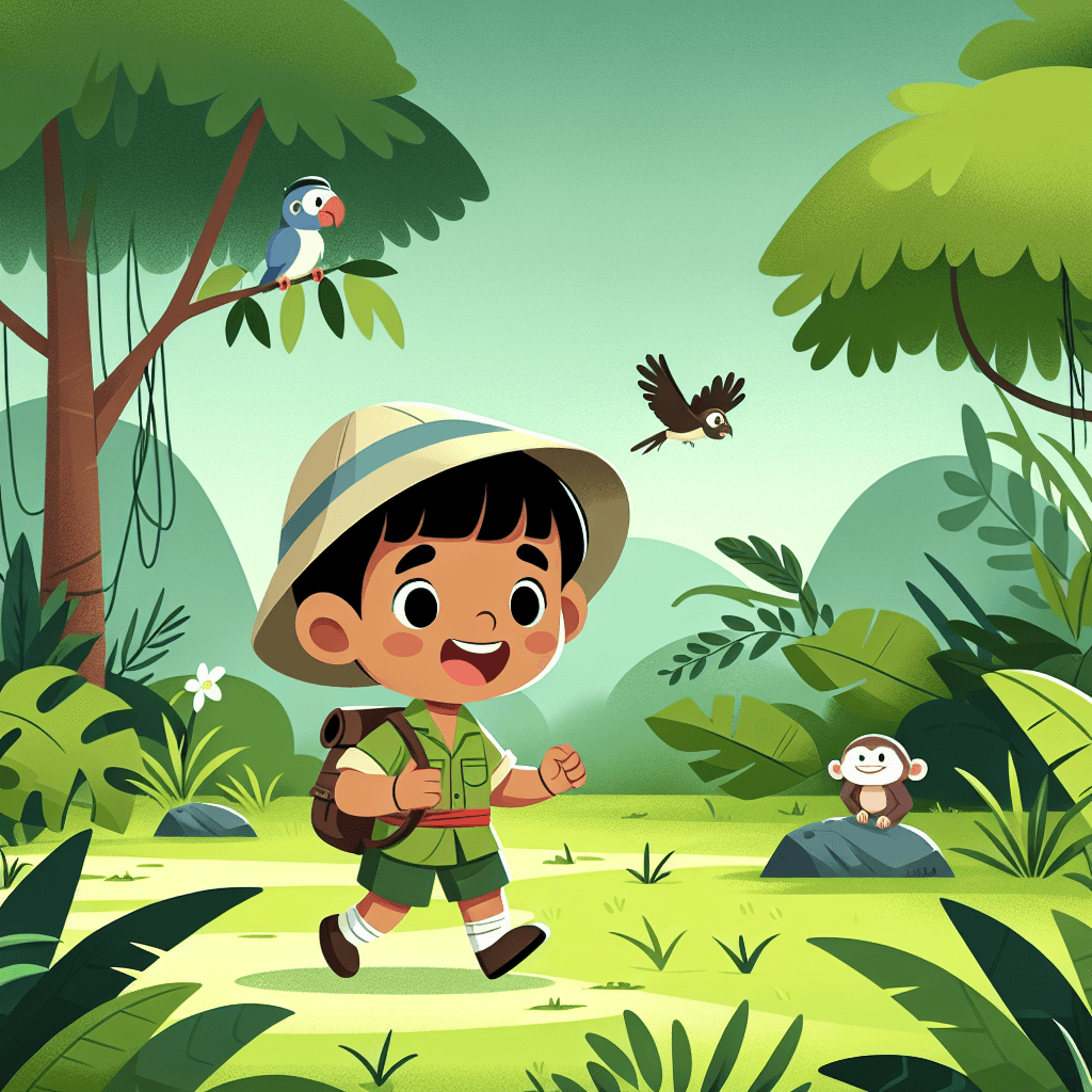 Explorer's Jungle Trek Paint By Numbers Art