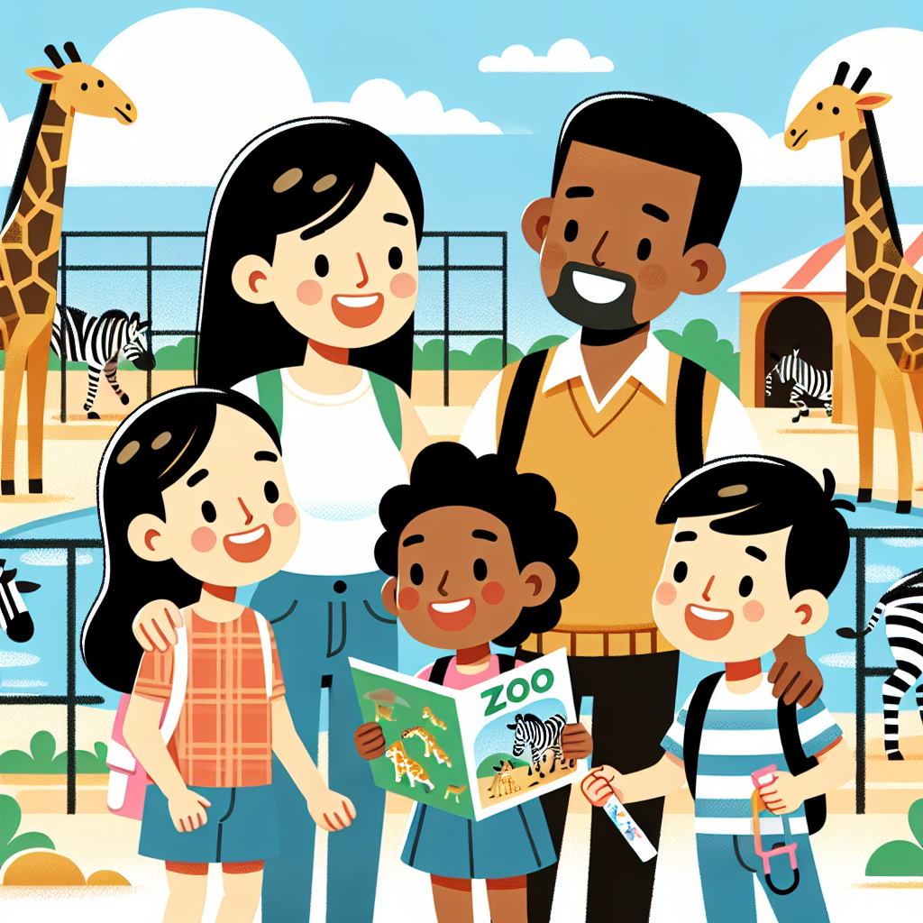 Joyful Zoo Visit Paint By Numbers