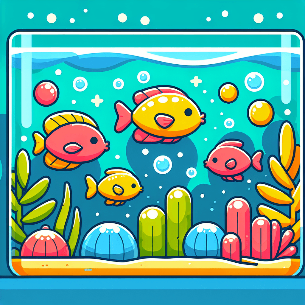 Bubbly Aquarium Adventure Paint By Color