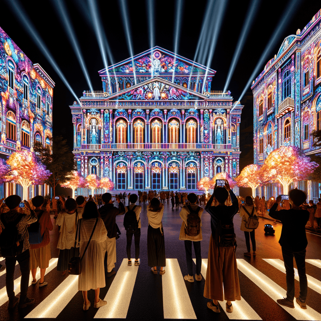 Vivid Sydney Number Painting