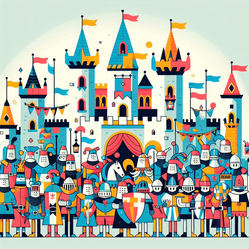 Castle Festival Celebration Paint By Numbers